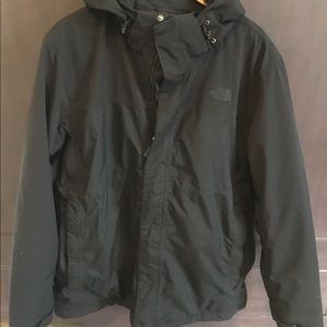 North Face soft shell fleece winter jacket